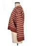 T Tahari Stripes Burgundy Pullover Sweater Size M - photo 5