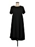 Lularoe Solid Black Casual Dress Size M - photo 1