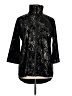 Lior Paris Metallic Black Raincoat Size XL - photo 1