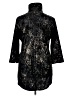 Lior Paris Metallic Black Raincoat Size XL - photo 2