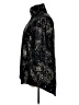 Lior Paris Metallic Black Raincoat Size XL - photo 5