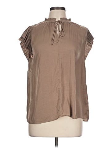 Catherine Malandrino Short Sleeve Blouse (view 1)