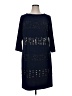 DM Donna Morgan Blue Cocktail Dress Size 14 - photo 1