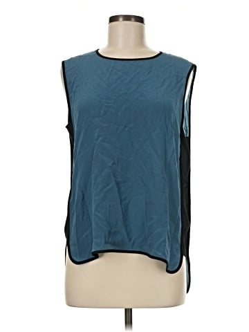 Dora Landa Sleeveless Silk Top (view 1)