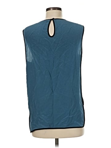 Dora Landa Sleeveless Silk Top (view 2)