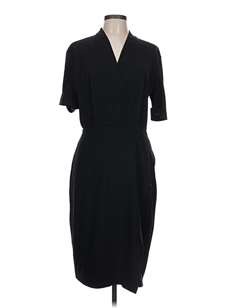 Pre-owned Mm. Lafleur Cocktail Dress In Black