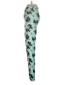 Disney Floral Teal Casual Pants Size XS - photo 5