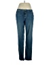 J.Jill 100% Cotton Chevron-herringbone Blue Jeans Size 16 (tall) - photo 1