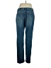 J.Jill 100% Cotton Chevron-herringbone Blue Jeans Size 16 (tall) - photo 2