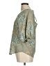 Lauren Conrad 100% Polyester Green 3/4 Sleeve Blouse Size M - photo 5