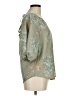 Lauren Conrad 100% Polyester Green 3/4 Sleeve Blouse Size M - photo 4