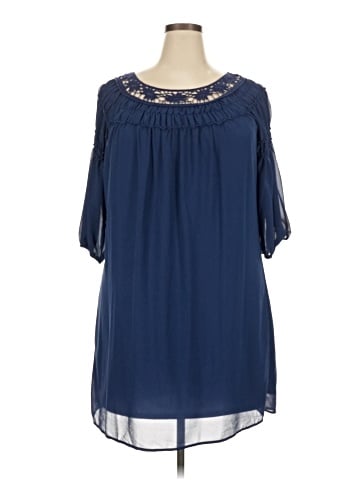 Heart Soul 3/4 Sleeve Blouse (view 1)