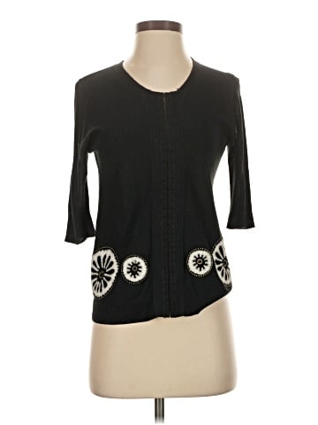 Donna Karan New York Silk Cardigan (view 1)