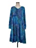Lularoe Paisley Blue Casual Dress Size S - photo 1
