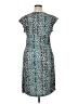 Jones Studio Print Teal Casual Dress Size XL - photo 2
