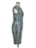 Jones Studio Print Teal Casual Dress Size XL - photo 4