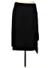 DKNY Solid Black Formal Skirt Size 8 - photo 1