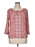 Fred David Pink 3/4 Sleeve Blouse Size XL (petite) - photo 1