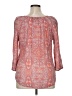 Fred David Pink 3/4 Sleeve Blouse Size XL (petite) - photo 2