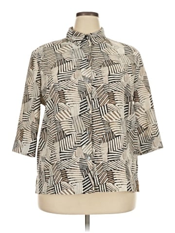 Allison Daley 3/4 Sleeve Blouse (view 1)