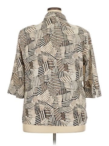 Allison Daley 3/4 Sleeve Blouse (view 2)