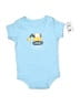 Lullababy Blue Short Sleeve Onesie 9-12 MO / 12 MO - photo 1