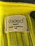 9 Seed 100% Cotton Yellow 3/4 Sleeve Blouse Size Med - Lg - photo 7