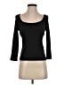 Max Mara Black 3/4 Sleeve T-Shirt Size S - photo 1