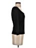 Max Mara Black 3/4 Sleeve T-Shirt Size S - photo 4