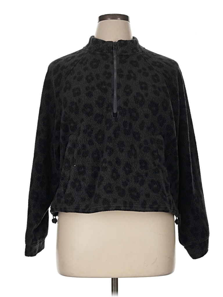 Pre-owned Old Navy Track Jacket In Black