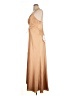 Mac Duggal 100% Polyester Tan Cocktail Dress Size 14 - photo 5