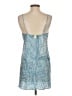 August Moon 100% Silk Blue Sleeveless Silk Top Size S - photo 2