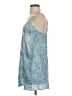August Moon 100% Silk Blue Sleeveless Silk Top Size S - photo 5