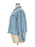 RSQ 100% Cotton Blue Long Sleeve Button-Down Shirt Size XXL - photo 5