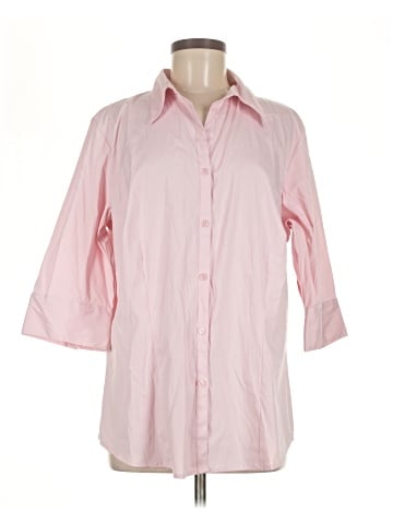 DressBarn 3/4 Sleeve Button-Down Shirt (view 1)