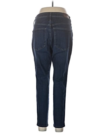 Madewell Petite Curvy High-Rise Skinny Jeans in Woodland Wash: TENCEL&trade; Denim Edition (view 2)