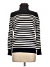 Talbots Stripes Black Turtleneck Sweater Size M - photo 1