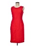 Lands' End Solid Red Cocktail Dress Size 8 - photo 1