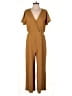TeXTURE & THREAD Madewell Solid Brown Jumpsuit Size M - photo 1