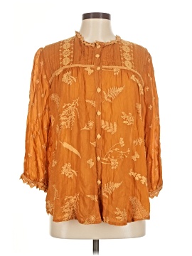 Johnny Was 3/4 Sleeve Blouse