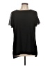 Susan Graver Black Short Sleeve T-Shirt Size L - photo 1