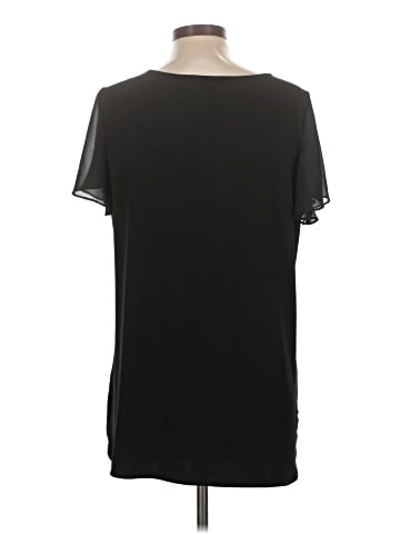 Susan Graver Short Sleeve T-Shirt (view 2)