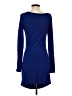 Express Solid Blue Casual Dress Size S - photo 2