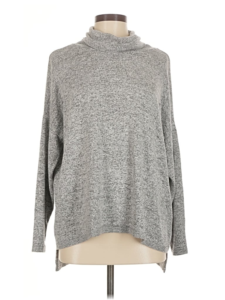 Pre-owned Altar'd State Turtleneck Sweater In Gray