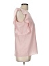 Juicy Couture 100% Polyester Pink Short Sleeve Blouse Size L - photo 4