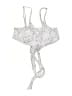 Unbranded Stars White Swimsuit Top Size S - photo 1