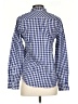 UNTUCKit 100% Cotton Checkered-gingham Blue Long Sleeve Button-Down Shirt Size 4 - photo 2