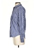 UNTUCKit 100% Cotton Checkered-gingham Blue Long Sleeve Button-Down Shirt Size 4 - photo 5
