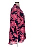 Chaus 100% Polyester Floral Pink 3/4 Sleeve Blouse Size XL - photo 4