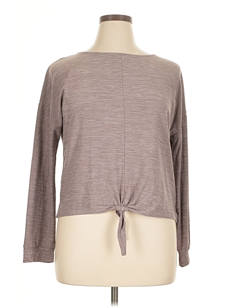 Pre-owned Kyodan Long Sleeve T-shirt In Brown
